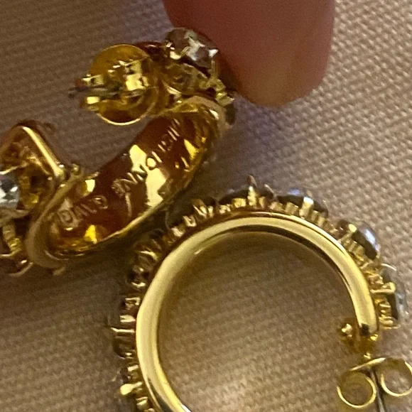 🌞✨Mignonne Gavigan Wynnie Crystal Hoops!✨🌞 - Picture 6 of 6